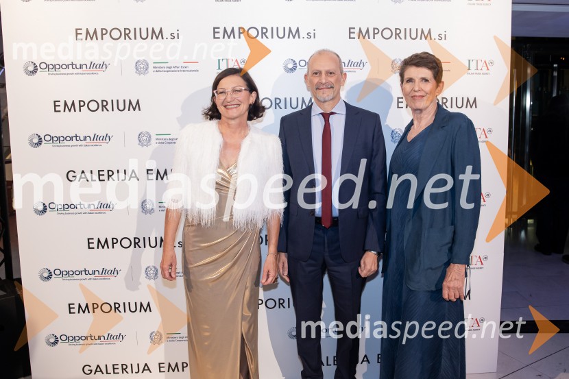 Galerija Emporium v središču prestolnice znova postala oder italijanske elegance