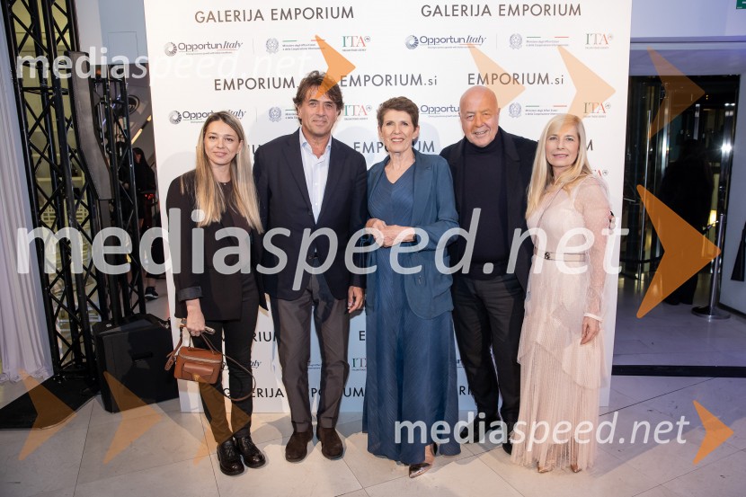 Galerija Emporium v središču prestolnice znova postala oder italijanske elegance