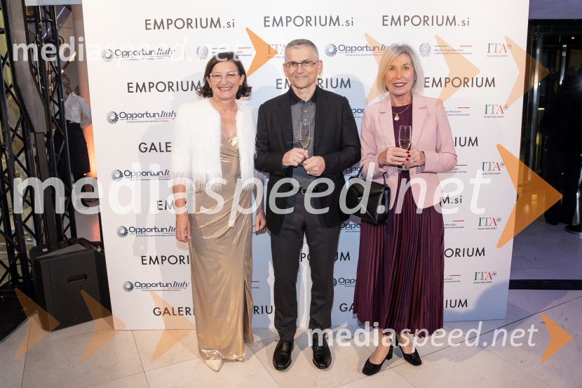 Galerija Emporium v središču prestolnice znova postala oder italijanske elegance