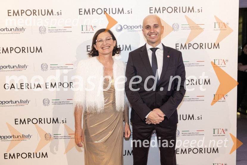 Galerija Emporium v središču prestolnice znova postala oder italijanske elegance