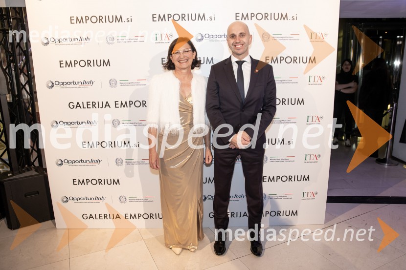 Galerija Emporium v središču prestolnice znova postala oder italijanske elegance