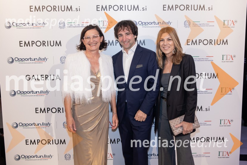 Galerija Emporium v središču prestolnice znova postala oder italijanske elegance