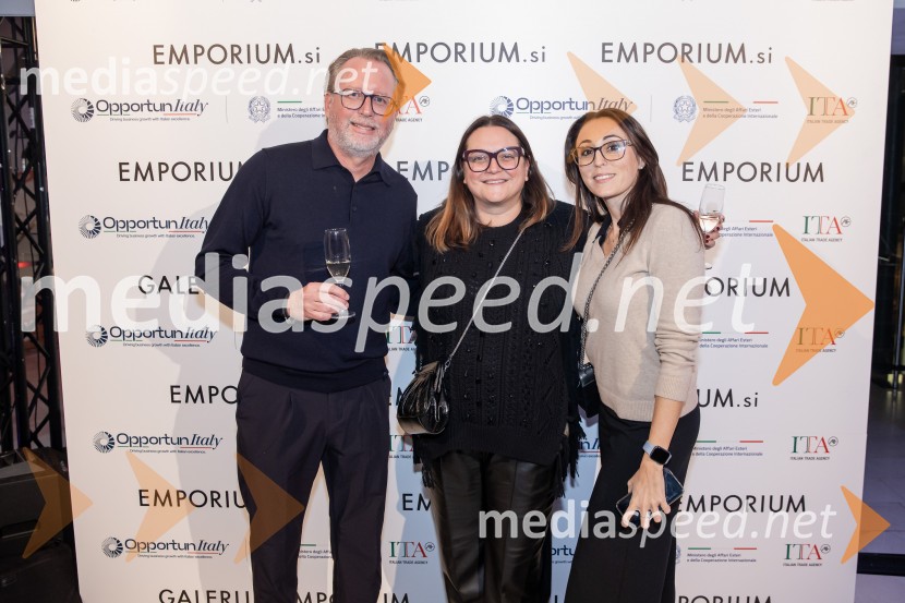 Galerija Emporium v središču prestolnice znova postala oder italijanske elegance