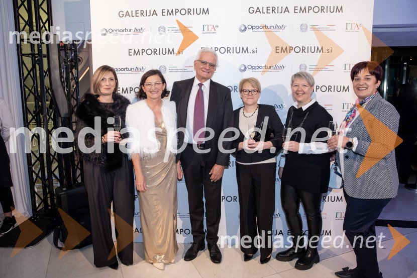 Galerija Emporium v središču prestolnice znova postala oder italijanske elegance