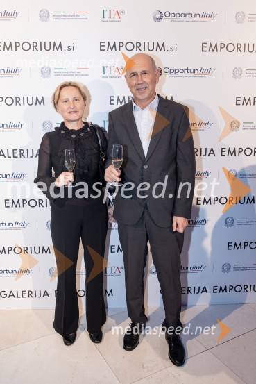 Galerija Emporium v središču prestolnice znova postala oder italijanske elegance