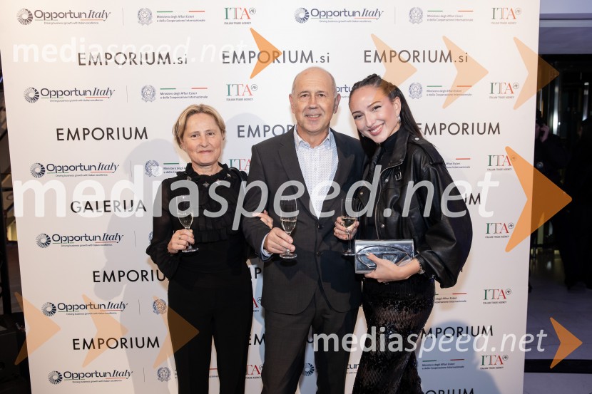 Galerija Emporium v središču prestolnice znova postala oder italijanske elegance