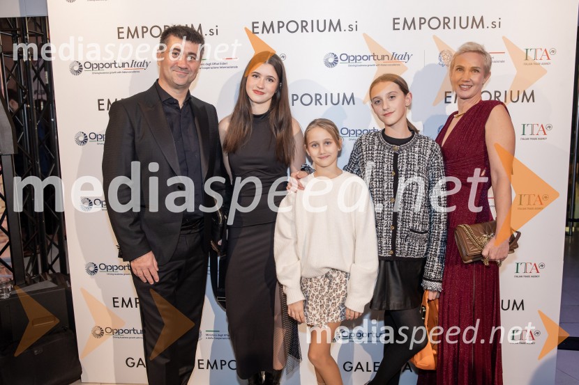 Galerija Emporium v središču prestolnice znova postala oder italijanske elegance