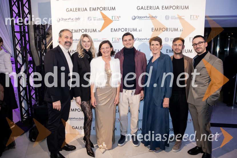 Galerija Emporium v središču prestolnice znova postala oder italijanske elegance