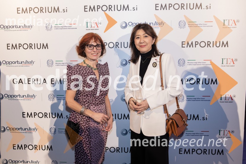 Galerija Emporium v središču prestolnice znova postala oder italijanske elegance