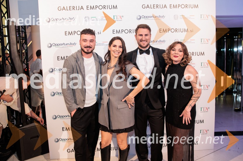 Galerija Emporium v središču prestolnice znova postala oder italijanske elegance