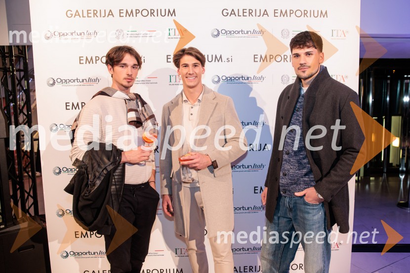 Galerija Emporium v središču prestolnice znova postala oder italijanske elegance