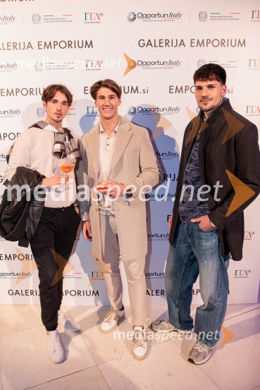 Galerija Emporium v središču prestolnice znova postala oder italijanske elegance