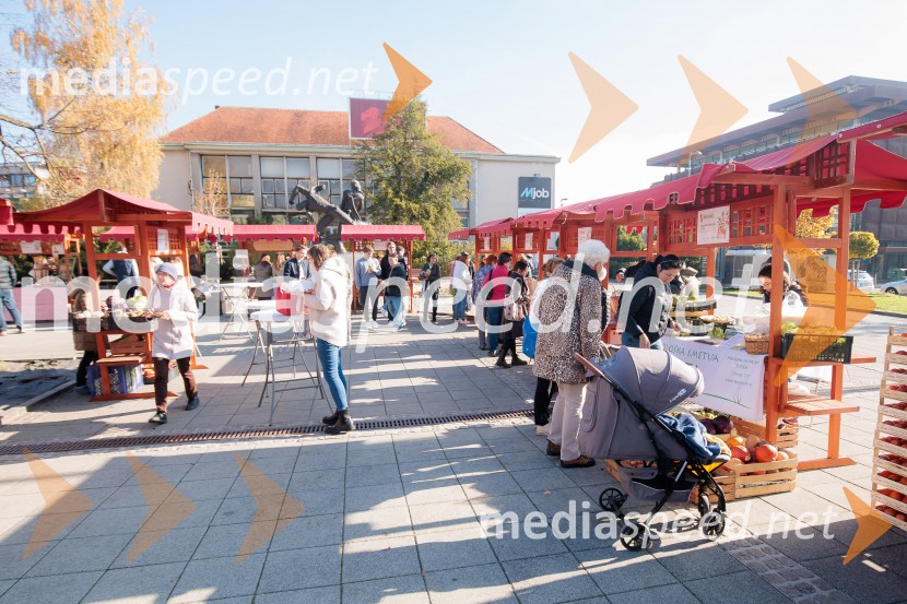 Tržnica lokalnih dobrot v Kranju