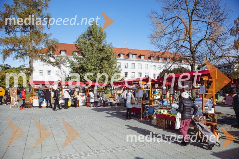 Tržnica lokalnih dobrot v Kranju
