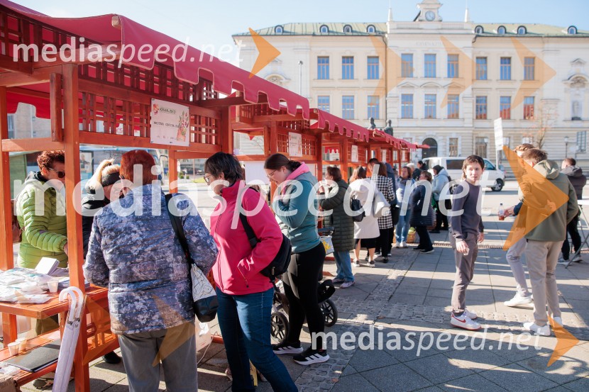 Tržnica lokalnih dobrot v Kranju
