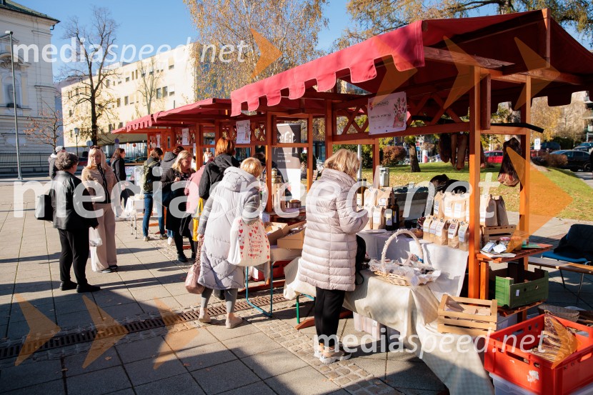 Tržnica lokalnih dobrot v Kranju