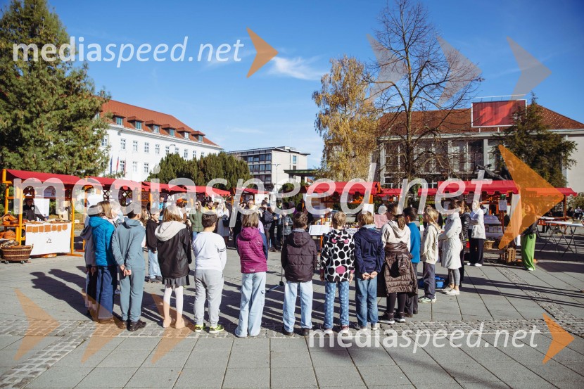 Tržnica lokalnih dobrot v Kranju