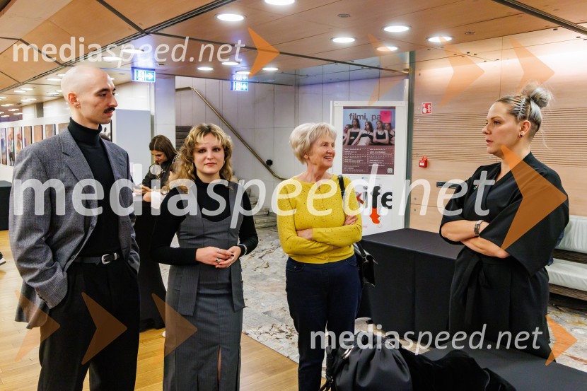  ... ;  ... ;  ... ;  Mateja Naberšnik, maskerka36. Liffe – Ljubljanski mednarodni filmski festival in premiera filma Belo se pere na devedeset