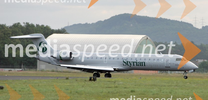 Letalo Bombardier Canadair Regional Jet 700 (CRJ 700)Novo letalo družbe Styrian Spirit