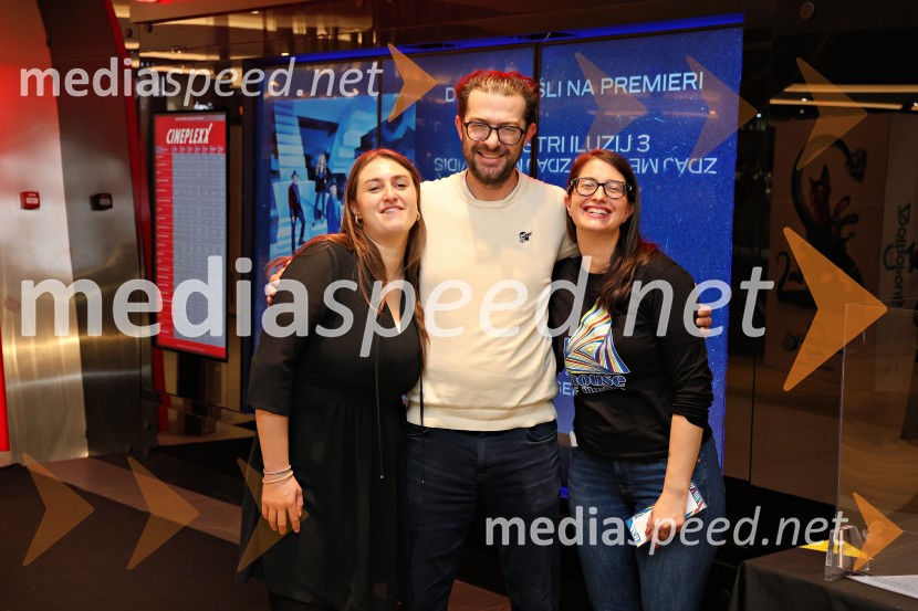 Zdaj me vidiš, zdaj me ne vidiš 3, premiera filma v Cineplexxu