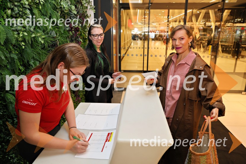  ... ;  Ana Raščan, voditeljica in novinarkaZdaj me vidiš, zdaj me ne vidiš 3, premiera filma v Cineplexxu