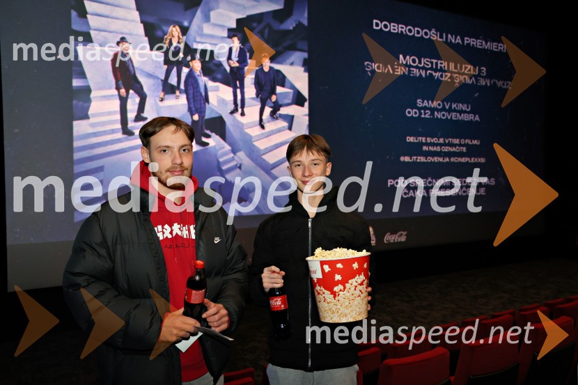 Zdaj me vidiš, zdaj me ne vidiš 3, premiera filma v Cineplexxu