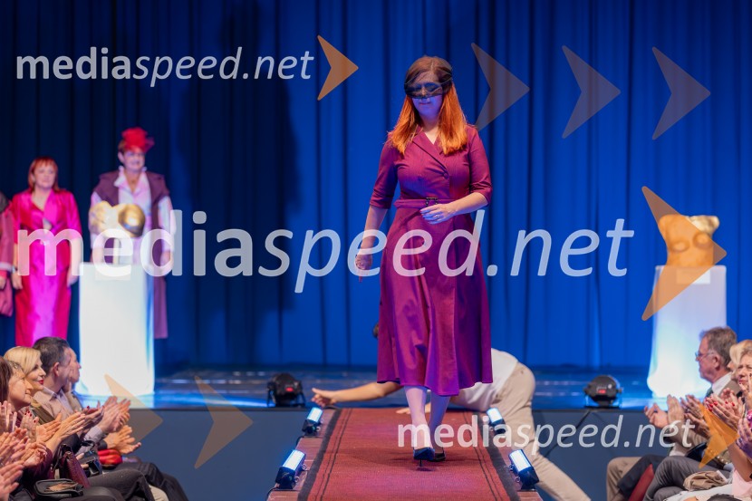 Roza oktober in moška moda, humanitarn modna revija