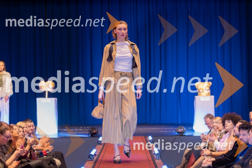 Roza oktober in moška moda, humanitarn modna revija