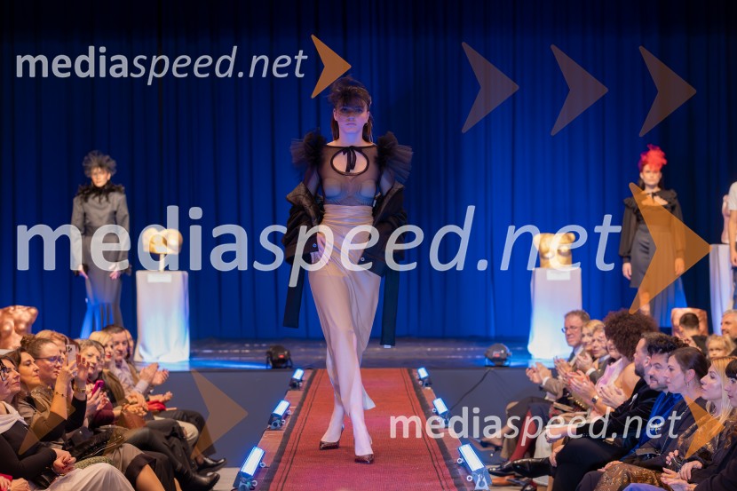 Roza oktober in moška moda, humanitarn modna revija