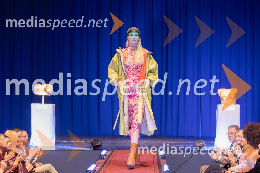 Roza oktober in moška moda, humanitarn modna revija