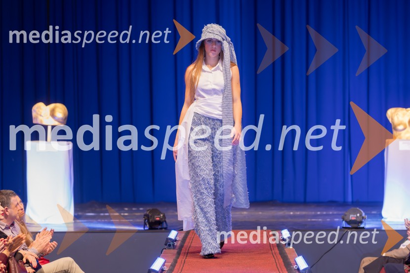 Roza oktober in moška moda, humanitarn modna revija