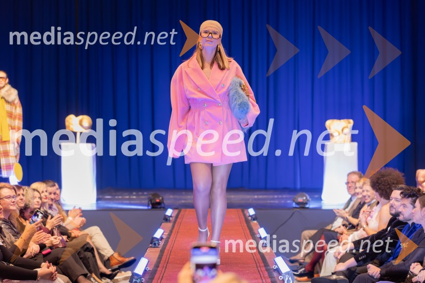 Roza oktober in moška moda, humanitarn modna revija