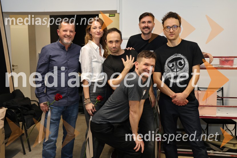  ... ;  Maja Borin, dramaturginja;  Nejc Ropert, igralec;  Matevž Biber, igralec;  ... ;  Matija Stipanič, igralec