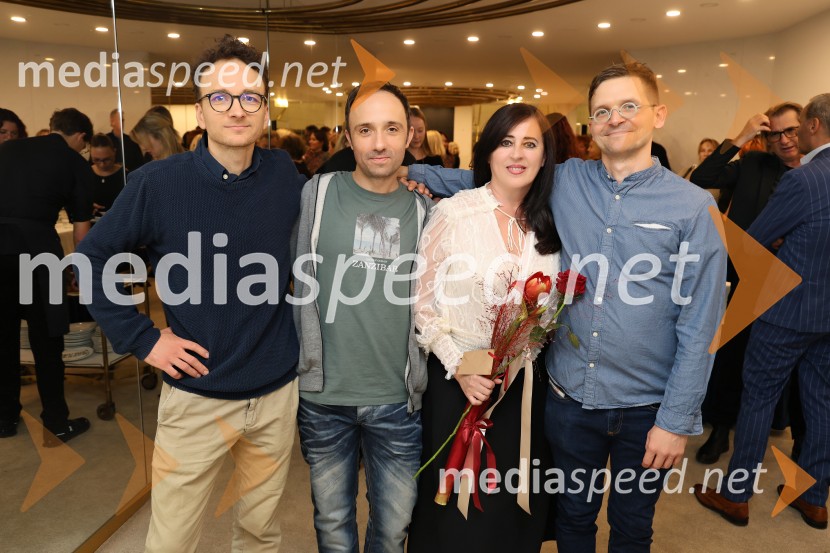  Matija Stipanič, igralec;  Nejc Ropert, igralec;  Cleopatra Purice, baletna plesalka, koreografinja;  Matevž Biber, igralec