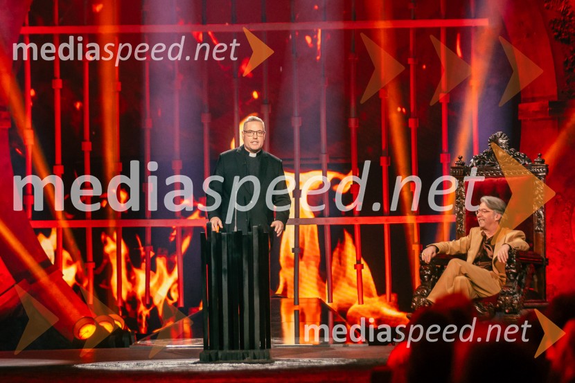  Klemen  Balažič, duhovnik;  Robert Pešut - Magnifico, glasbenikNa žaru z Ladom Bizovičarjem, Magnifico