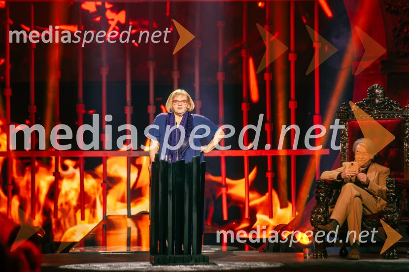  Desa Muck, voditeljica, pisateljica;  Robert Pešut - Magnifico, glasbenikNa žaru z Ladom Bizovičarjem, Magnifico