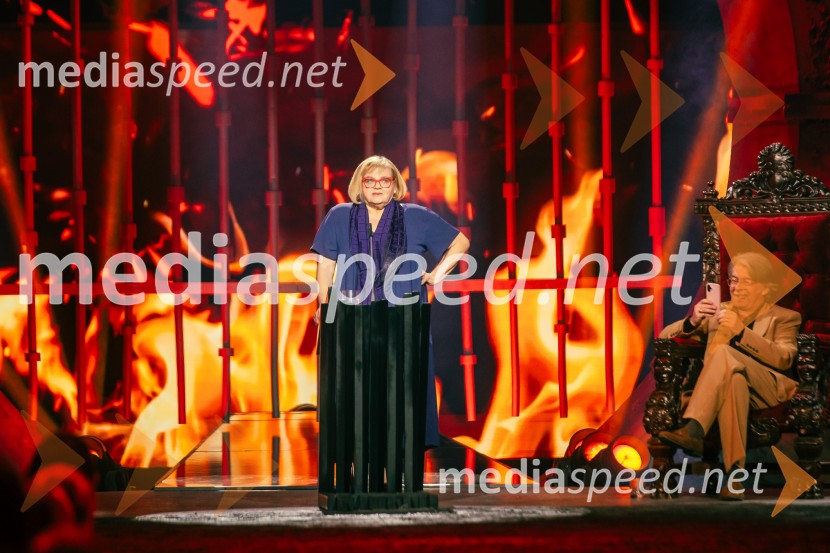  Desa Muck, voditeljica, pisateljica;  Robert Pešut - Magnifico, glasbenikNa žaru z Ladom Bizovičarjem, Magnifico