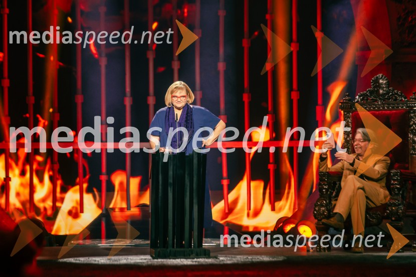  Desa Muck, voditeljica, pisateljica;  Robert Pešut - Magnifico, glasbenikNa žaru z Ladom Bizovičarjem, Magnifico