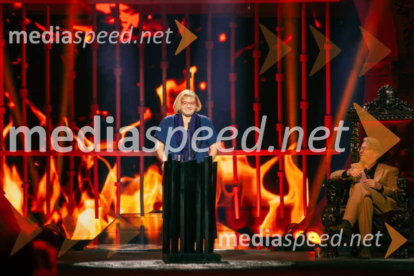  Desa Muck, voditeljica, pisateljica;  Robert Pešut - Magnifico, glasbenikNa žaru z Ladom Bizovičarjem, Magnifico