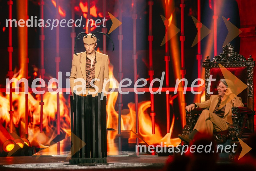  Jurij Drevenšek, igralec;  Robert Pešut - Magnifico, glasbenikNa žaru z Ladom Bizovičarjem, Magnifico