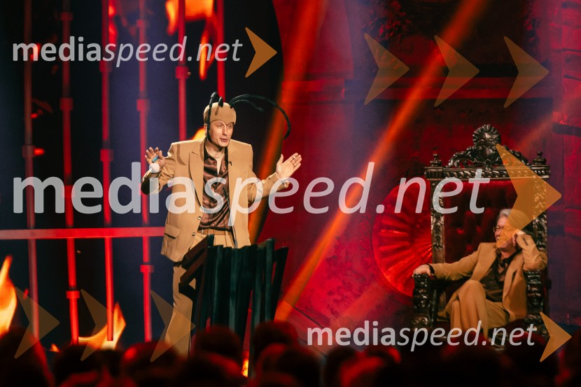  Jurij Drevenšek, igralec;  Robert Pešut - Magnifico, glasbenikNa žaru z Ladom Bizovičarjem, Magnifico