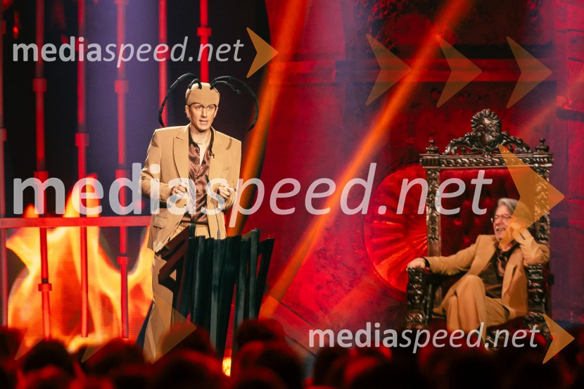  Jurij Drevenšek, igralec;  Robert Pešut - Magnifico, glasbenikNa žaru z Ladom Bizovičarjem, Magnifico