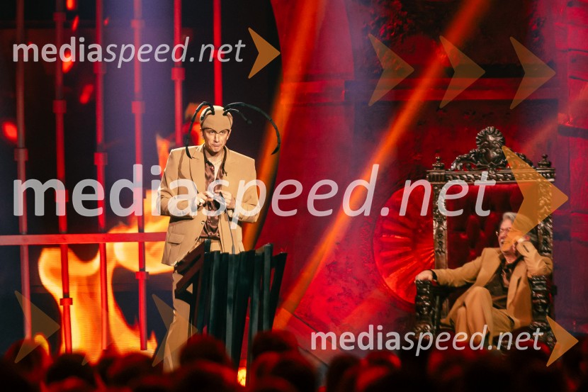  Jurij Drevenšek, igralec;  Robert Pešut - Magnifico, glasbenikNa žaru z Ladom Bizovičarjem, Magnifico