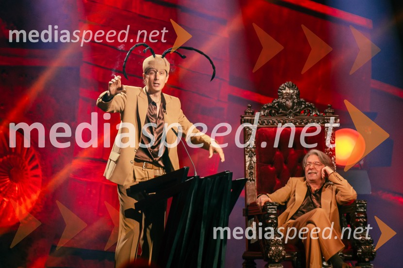  Jurij Drevenšek, igralec;  Robert Pešut - Magnifico, glasbenikNa žaru z Ladom Bizovičarjem, Magnifico