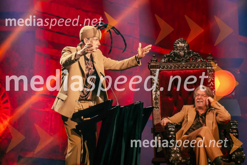  Jurij Drevenšek, igralec;  Robert Pešut - Magnifico, glasbenikNa žaru z Ladom Bizovičarjem, Magnifico