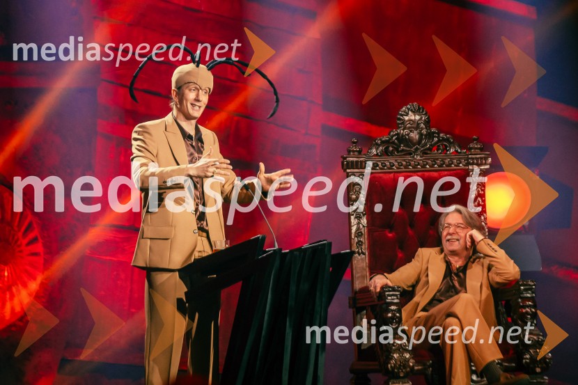  Jurij Drevenšek, igralec;  Robert Pešut - Magnifico, glasbenikNa žaru z Ladom Bizovičarjem, Magnifico