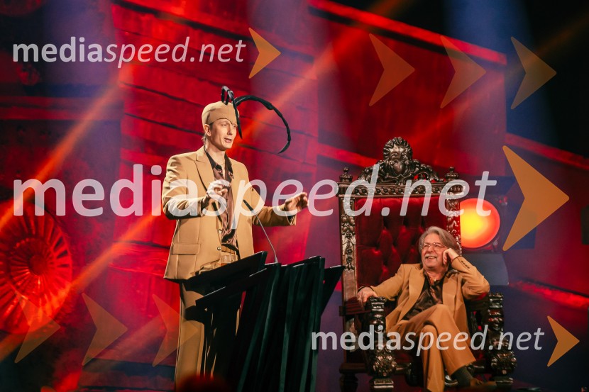  Jurij Drevenšek, igralec;  Robert Pešut - Magnifico, glasbenikNa žaru z Ladom Bizovičarjem, Magnifico