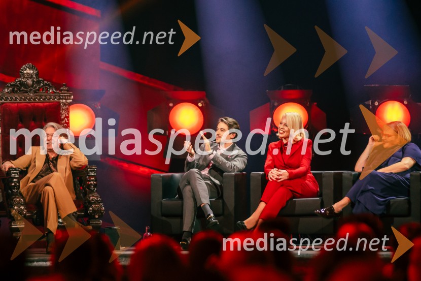  Robert Pešut - Magnifico, glasbenik;  Bojan Cvjetićanin, Joker Out; mag. Urška Klakočar Zupančič, predsednica Državnega zbora RS, podpredsednica, Gibanje Svoboda;  Desa Muck, voditeljica, pisateljicaNa žaru z Ladom Bizovičarjem, Magnifico