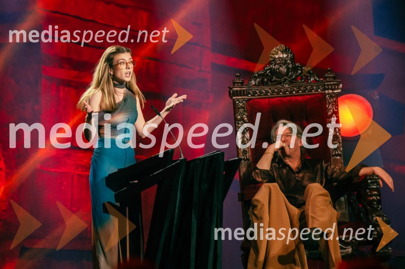  Mila Peršin, igralka;  Robert Pešut - Magnifico, glasbenikNa žaru z Ladom Bizovičarjem, Magnifico