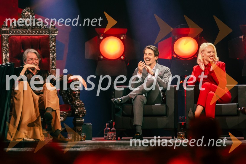  Robert Pešut - Magnifico, glasbenik;  Bojan Cvjetićanin, Joker Out; mag. Urška Klakočar Zupančič, predsednica Državnega zbora RS, podpredsednica, Gibanje SvobodaNa žaru z Ladom Bizovičarjem, Magnifico